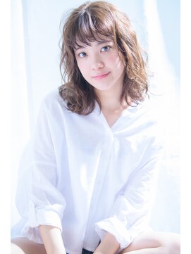 ヴァンクシー バイ ルナ(VANKCY by Luna) 【neolive plus】ゆるふわ#グレージュ#ひし形#エアリー#簡単#朝