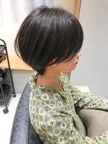 シカタ シーカ 鎌倉(CICATA/ShIKA.)&nbsp;アッシュブラウン耳掛けマニッシュショート