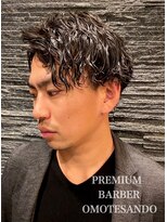 プレミアムバーバー 表参道店(PREMIUM BARBER produce by HIRO GINZA)&nbsp;韓国風ツイストスパイラル×ツーブロック