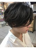 ショートカットパーマ  ハンサムショート YACHI