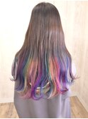 レインボーカラー　グラデーションカラー
