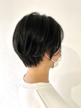 パルマヘアー(Palma hair) ブルーブラック×ショート