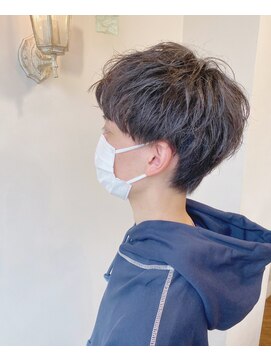 スリーバイキープ 尾山台(THREE by KEEP) keep 畑　メンズスタイル
