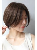 [Garland/銀座]☆似合わせカットエアリー透け感ショート☆ 