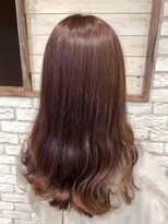 シェリール 八千代台駅(CHERIR)&nbsp;ピンクブラウン＊インナーカラーホワイトベージュ