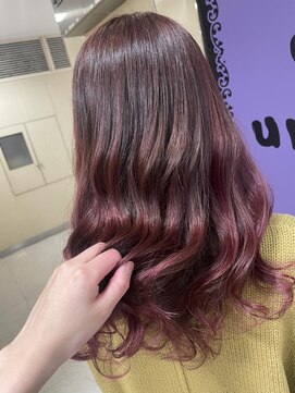アンリップ ジー(salon unripＧ) h.i #カシスピンク