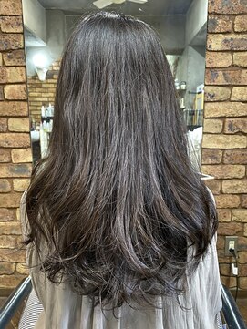 コアフュールユウ(coiffure Y) ストレート+デジタルパーマ