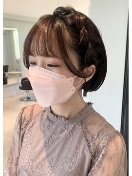 ケリーアン 太田(kelly.un) ミニボブお呼ばれヘアセット