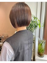 インビテーション 名古屋(invitation)&nbsp;ミニボブ◎ベージュブラウン