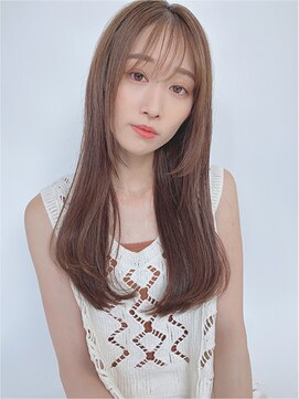 ルービック 梅田茶屋町(Rubik) ヘルシーロング/透明感オリーブグレージュ