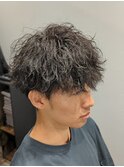 マッシュ×波打ちスパイラル