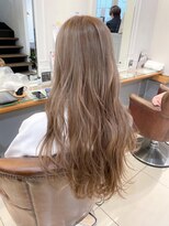 ネオリーブアイム 横浜西口店(Neolive aim)&nbsp;ハイライトでつくるミルクティーベージュ【横浜】w