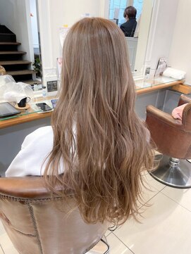 ネオリーブアイム 横浜西口店(Neolive aim) ハイライトでつくるミルクティーベージュ【横浜】w