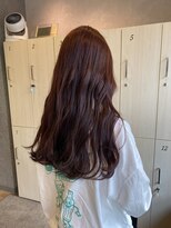 ブロッサム 東中野店 20代30代40代ピンクアッシュ髪質改善カラー艶感ストレート