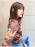 【ARTE表参道/青山】モテ髪ミディアム×ブリーチなし透明感