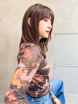 アルテ(ARTE) 【ARTE表参道/青山】モテ髪ミディアム×ブリーチなし透明感