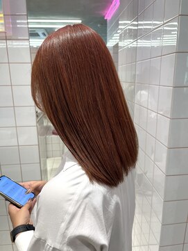 ロンドルーチェ 心斎橋(Lond luce) ケアブリーチダブルカラー×グレージュカラー【心斎橋】