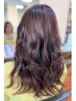 アークスヘアー&nbsp;大人可愛い髪質改善カラーココアブラウン透明感