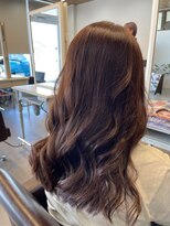 シャルティア 松江店(SHALLTIA.)&nbsp;ロングボブ ベージュカラー