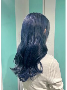 マティーナ ヘアー 池袋(Matina hair) 【ロング×ブルー】20代30代40代50代