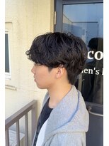 ビカムメンズヘアー 栄店(become men's hair)&nbsp;【シャドウパーマ】韓国ヘア/カルマパーマ/名古屋/メンズパーマ
