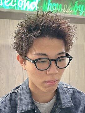 スキルセカンドハウス 天神(SKILL SECOND HOUSE) スパイキーショート ピンパーマ