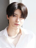 シエンブルー(CIEN blue)&nbsp;センターパート　ニュアンスパーマ　韓国ヘア