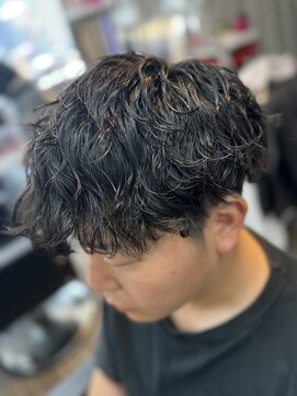 ヘア スパ リゾート リアン(hair spa resort Lien) ＊刈り上げマッシュ×波打ち、波巻きMIXパーマ＊