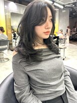 シティ(CITY)&nbsp;レイヤーカット ロングレイヤー 韓国風レイヤー 顔まわりカット