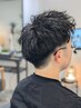 メンズカット＆ツイストorスパイラルパーマ￥11800