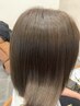 カット+髪質改善ストレート+カラー＋nottoケア＋トリートメント