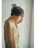 透明感ショートボブ