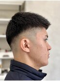 メンズカットフェードカット眉毛カット