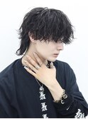 メンズ マッシュウルフ
