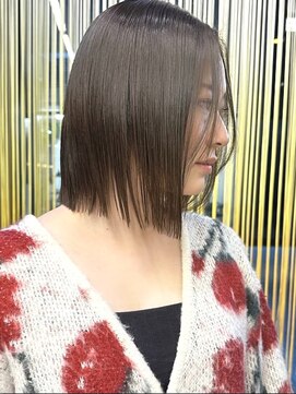 シティ(CITY) ボブ 切りっぱなしボブ タッセルボブ 前下がりボブ