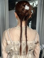 ヘアセット　ニュアンスヘアセット　ヘアアレンジ