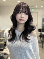 ノク 渋谷(nok)&nbsp;ワンホンヘア リバースレイヤー 透明感 ラベンダーグレージュ