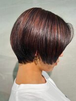 オジョマノ(OjOmano) 大人ショートハイライト髪質改善キッズカット前髪30代40代