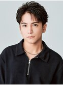 men's/メンズ/ニュアンスパーマ/黒染め/韓国/ブルーブラック