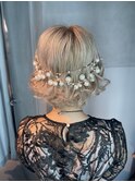 【ボブアレンジ】結婚式/浴衣/着付/銀座/ヘアセット/アレンジ