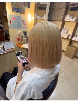 リーガ 荒井店(RIHGA) ハイトーンカラー/ケアカラー/郡山