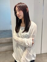 ゼスト パーク(ZEST PARK)&nbsp;ロングレイヤーブリーチなしダブルカラーボルドーカラー吉祥寺◎