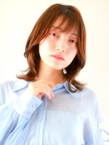 ガリカ 渋谷(Gallica)&nbsp;顔まわりレイヤー×くびれミディ×ハニーベージュ