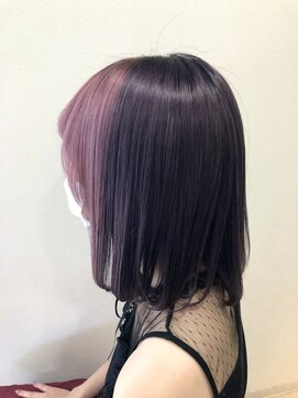 ホーミーキョウト(Homey Kyoto) ＊ペールピンク×ディープバイオレット＊