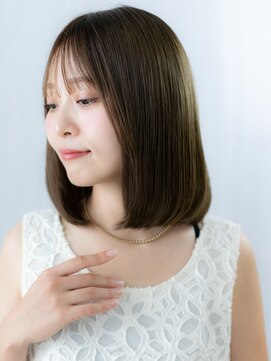 モッズヘア 上尾西口店(mod's hair) 大人かわいいマロンベージュ艶感ストレート//上尾20代30代40代