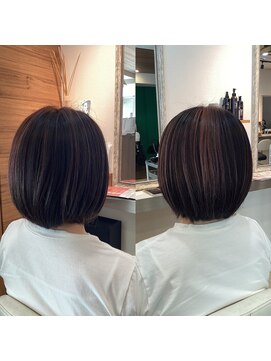 ヘアー ボニータ(hair bonita) #ハイライト#インナーカラー#ブリーチ#白髪ぼかし