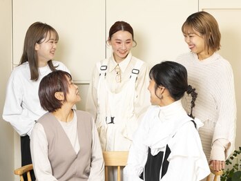 ウニ(uni)の写真/“UNIは女性stylistたちのサロン“女性だからこそわかる感性◯心地よい最高のサロンタイムをすごそう♪