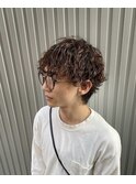 ツイストスパイラルパーマ/マッシュ