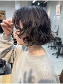 似合わせカット ボブパーマ パーマ ミニボブ 切りっぱなしボブ