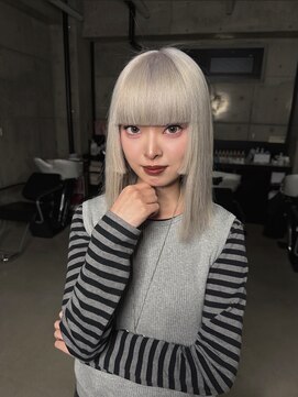 ディーエヌエー バイ エゴル(DiNA by ENGOL) ホワイトブロンド/ホワイトカラー